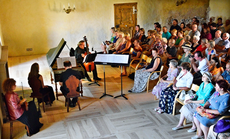 Festivāla atklāšanas koncerts pilī.
Autors: Ivars Bogdanovs