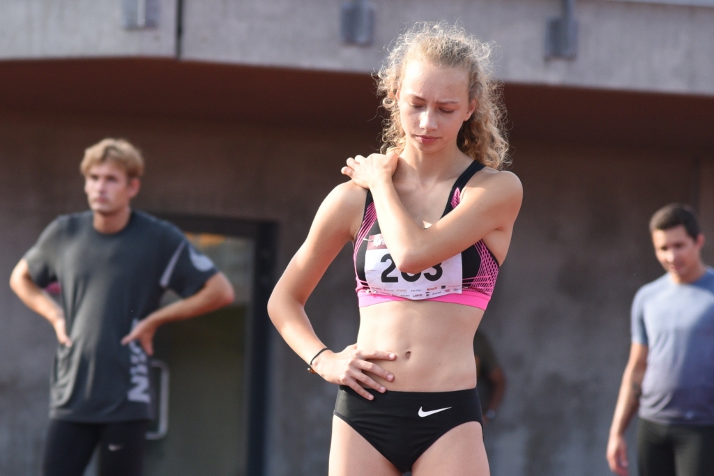 Madara Lungeviča izcīnīja bronzas medaļu 400 metru barjerskrējienā.
Autors: No arhīva.