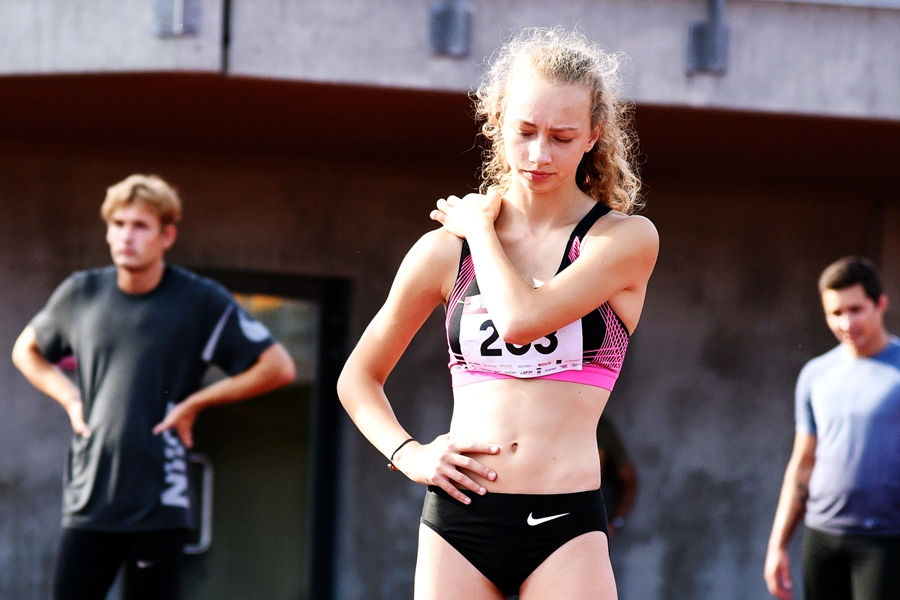 Madara Lungeviča izcīnīja bronzas medaļu 400 metru barjerskrējienā.
Autors: no «Bauskas Dzīves» arhīva