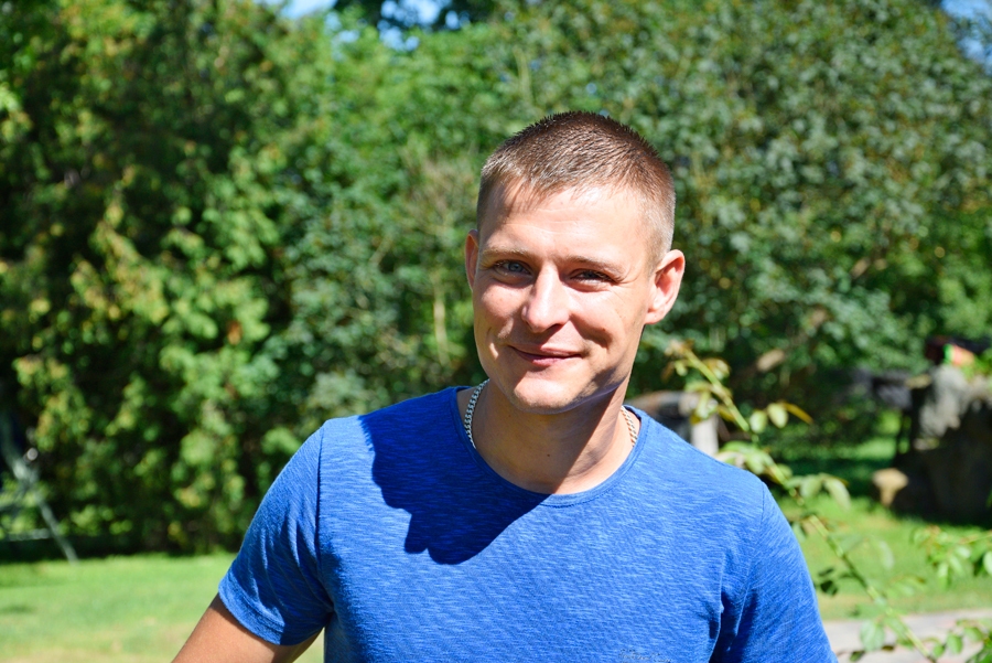 Mārtiņš Krūze gar automobiļiem var ķimerēties kaut diennakti.
Autors: Ivars Bogdanovs