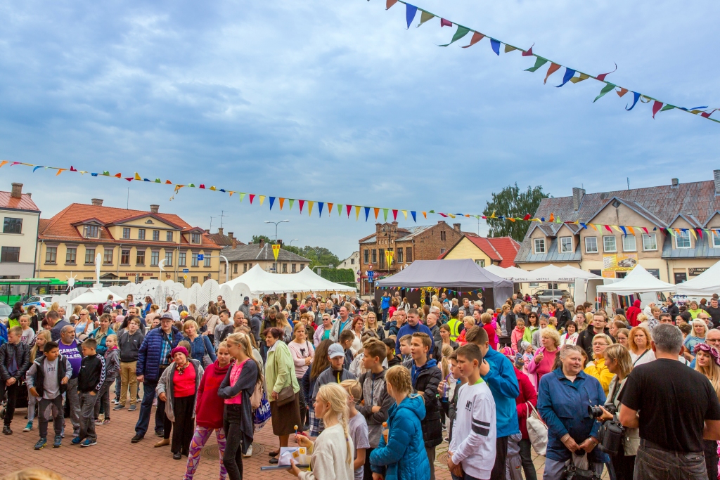 Pagalmu svētkos Bauskā 2017. gada rudenī.
Autors: Edgars Namiķis