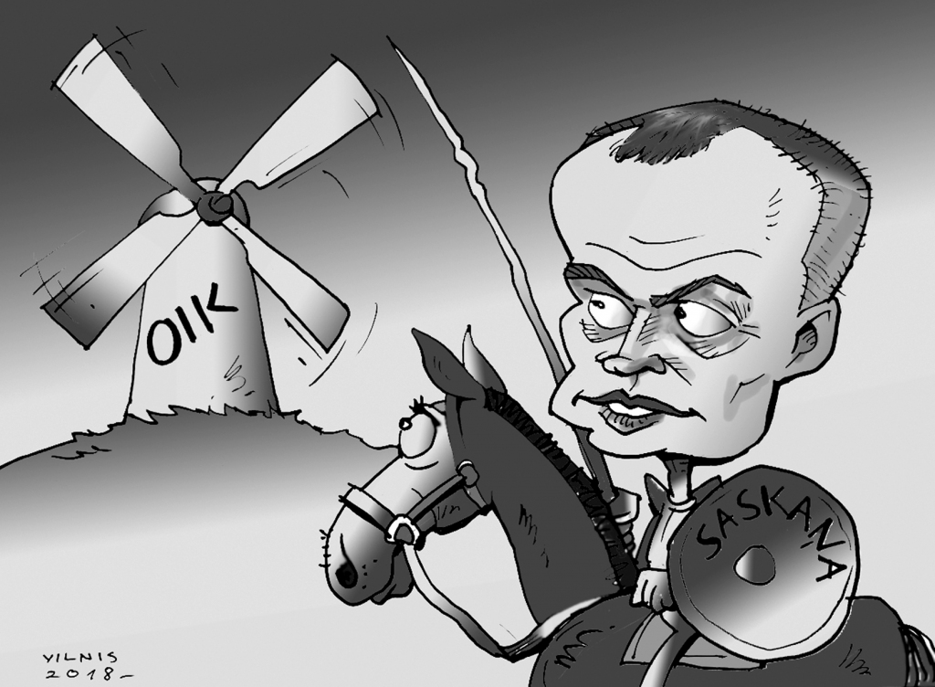 Ivars Zariņš, «Saskaņas» Zemgales saraksta līderis, pie saviem nopelniem pieskaita OIK «afēras» atmaskošanu.
Autors: Vilnis Bulavs