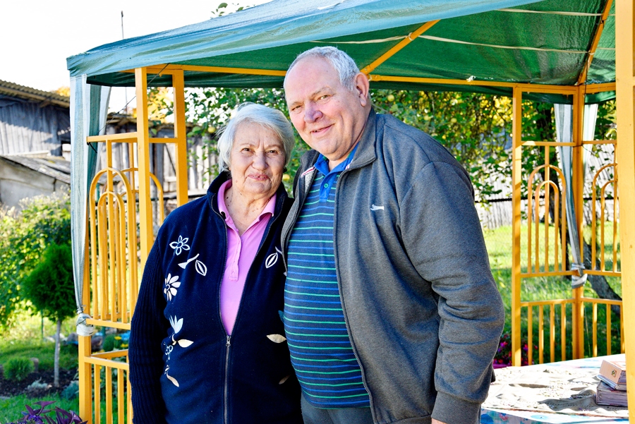 Janīna un Ansis Romāni Bērstelē šoruden.
Autors: Ivars Bogdanovs