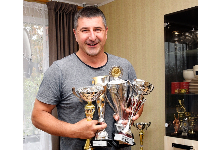 Jubilārs ir aizrautīgs sportists un guvis daudz apbalvojumu.
Autors: Ivars Bogdanovs