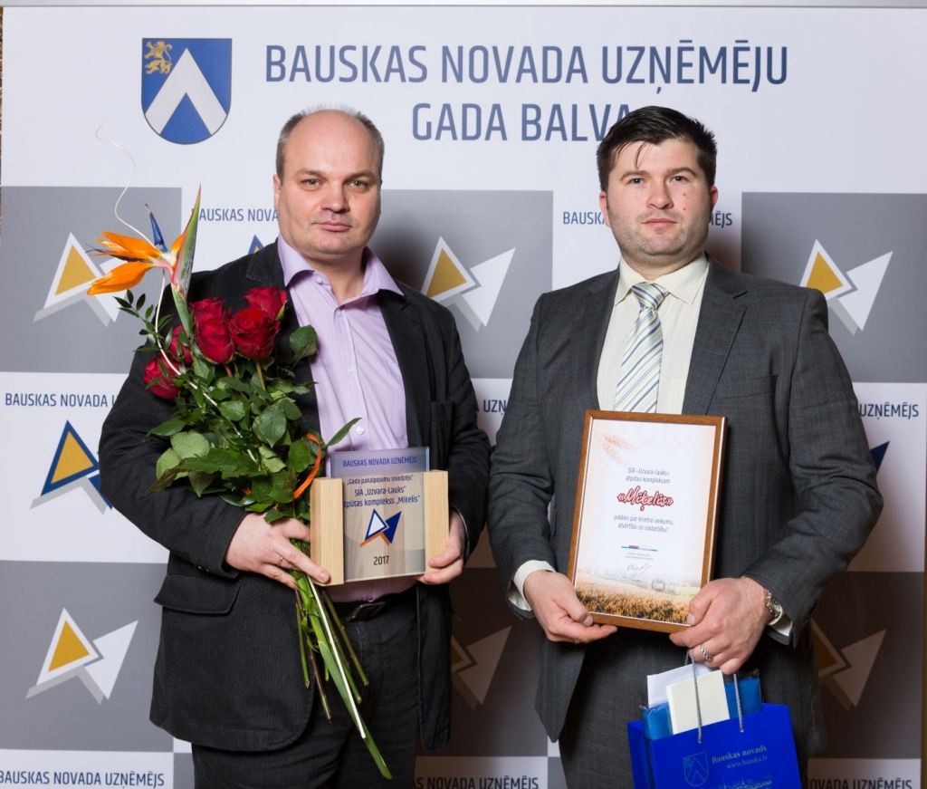 Pērn titulu „Gada pakalpojumu sniedzējs” saņēma atpūtas komplekss „Miķelis” Gailīšu pagasta Uzvarā.
Autors: bauska.lv