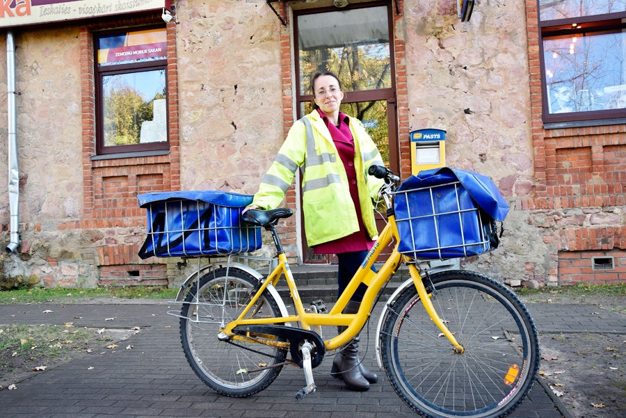 Pastnieces Zanes Romanovskas ikdiena nav iedomājama bez velosipēda.
Autors: Ivars Bogdanovs