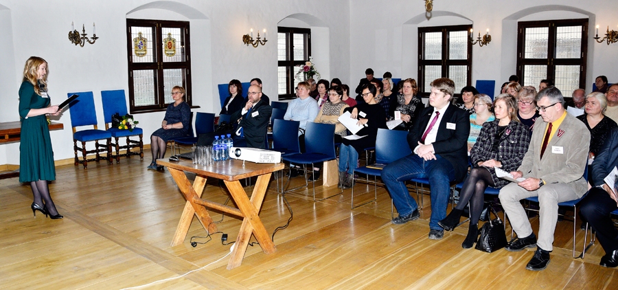 Konferencē «Vēstures peripetijas Bauskas reģionā: ceļš uz Latvijas simtgadi».Foto –
Autors: Ivars Bogdanovs