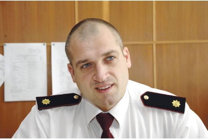 Vadims Kuzmičs, VUGD Bauskas daļas komandieris.