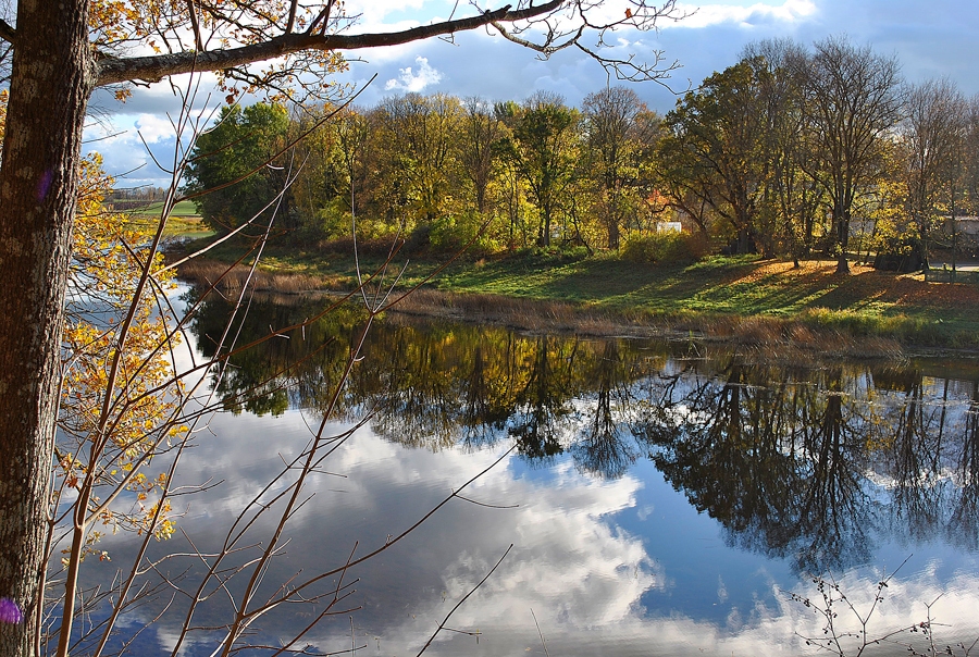 Lielupe ceļā uz jūru 2018. gada novembrī.
Autors: Ruta Keiša