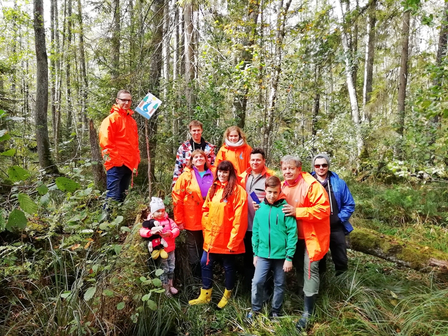 «Lietus-saules» ceļotāju klubiņa ekspeditori.
Autors: Arnis Vaivars