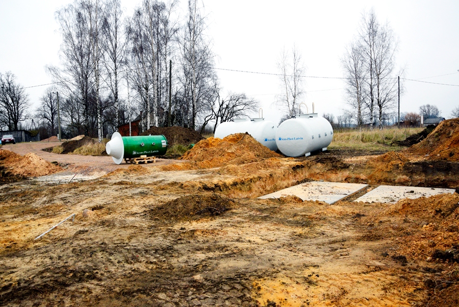 Top attīrīšanas iekārtas Iecavas novada Rosmē.
Autors: Ivars Bogdanovs