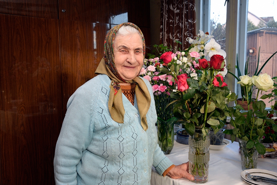 Broņislava Zarembo priecājas par katru, kas viņu apciemo.
Autors: Ivars Bogdanovs