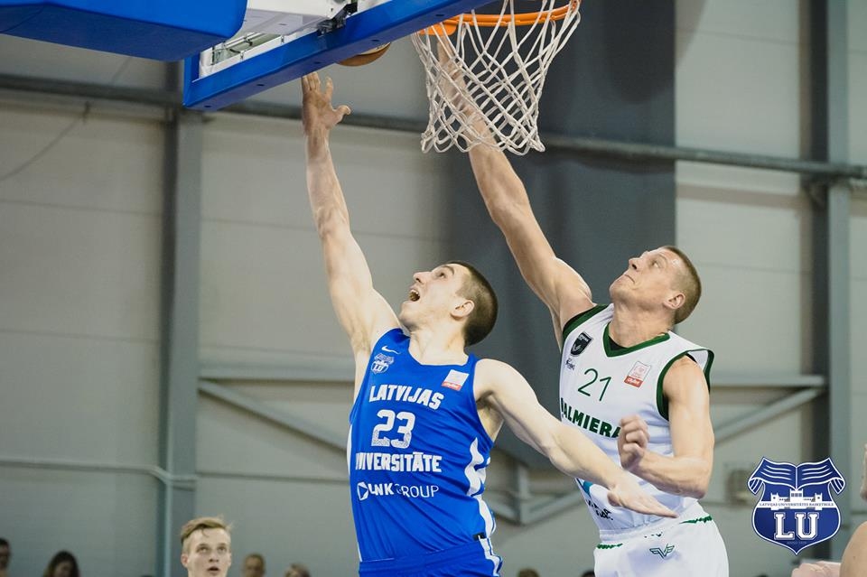 Linards Jaunzems bija rezultatīvākais «Latvijas Universitātes» vienībā.
Autors: No albuma.