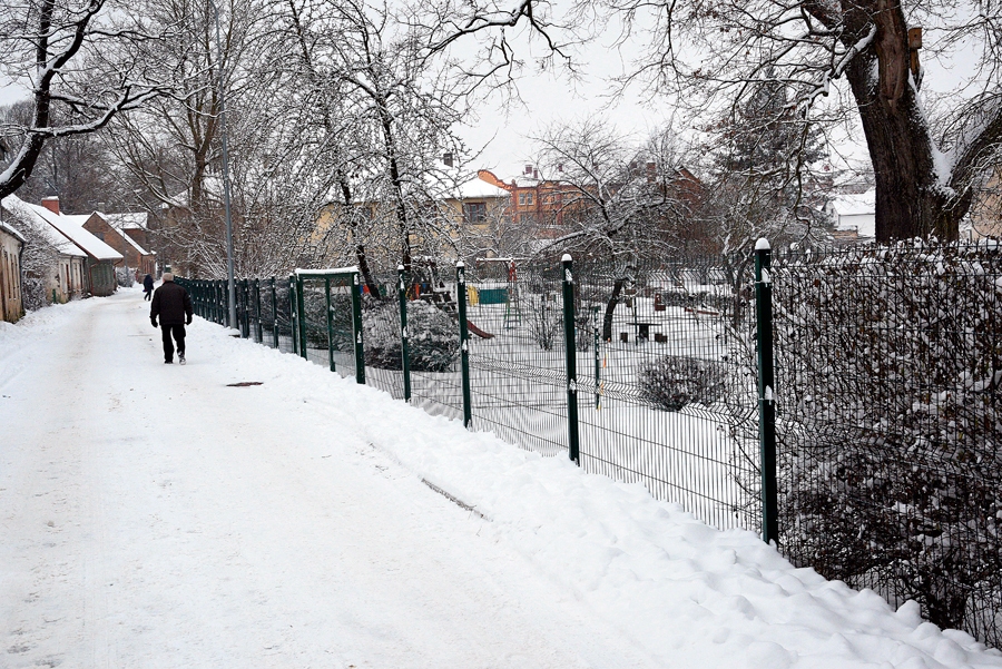 «Pasaulītei» Bauskā jauns žogs.
Autors: Ivars Bogdanovs