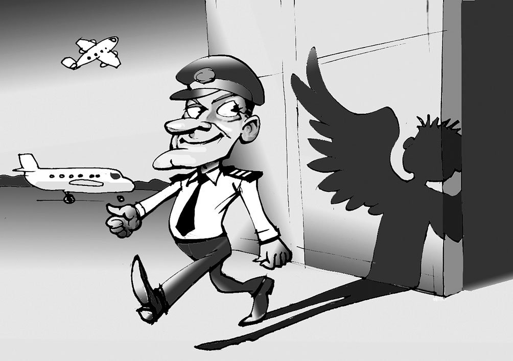 JAUNĀ PAAUDZE «IZGARŠO» PROFESIJAS. FAKTS: Ēnu dienā, 13. februārī, simtiem skolas bērnu uzņēmumos, organizācijās un valsts institūcijās arī mūspuses novados sekoja izvēlētās profesijas pārstāvjiem viņu darba gaitās, lai tuvāk iepazītu iecerētās specialitātes gaišās un arī ēnas puses.
Smaida Miķelis, kad lēnas/ Miglas dienā stiepjas ēnas/ Gan aiz priekšnieka, gan kalpa,/ Vēlīga vai diezgan salta./ Skolas bērni viņus rausta/ Un pēc profesijas tausta./ Interesē visiem mums/ Ēnošanas iznākums./ Juristi un žurnālisti,/ Piloti un datoristi,/ Skolotāji? Kā pret sienu,/ Kaut ar’ «ēno» katru dienu./ Miķelis jūt kaimiņzēnu/ Laikmetīgi suverēnu,/ Tiekdamies uz mērķi cēlu,/ Nepaliec pats sev par ēnu!
Autors: Zīmējums – Vilnis Bulavs, rīmes – Daina Ziemele