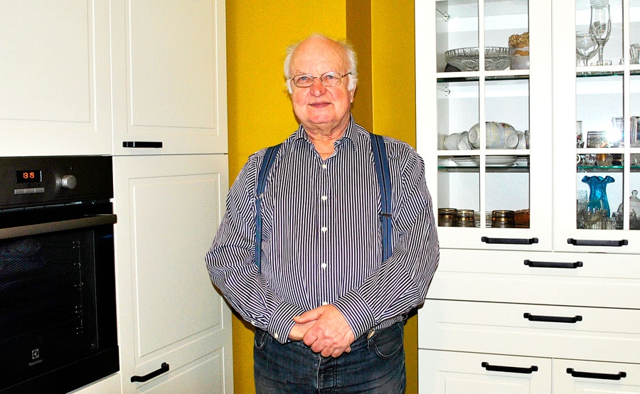 Feliksa ikdiena paiet aktīvi, veicot mājas saimnieciskos pienākumus.
Autors: Indra Vētra