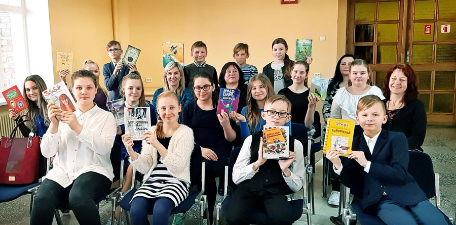 Skaļās lasīšanas sacensību Bauskas novada pusfināla dalībnieki.
Autors: Inga Briede