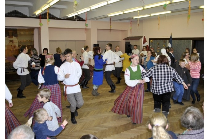 Pirmā Latgaliešu pēcpusdiena Grenctāles kultūras namā guva lielu apmeklētāju atsaucību.
Autors: No arhīva.