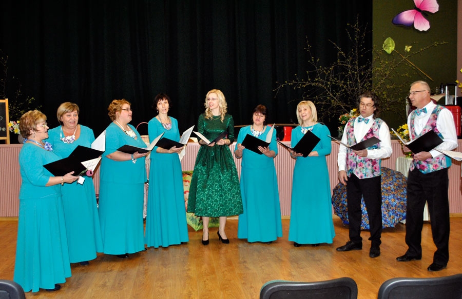 Mežotnes pagasta jauktais vokālais ansamblis «Mēs» bija pasākuma organizatori.
Autors: Ruta Keiša