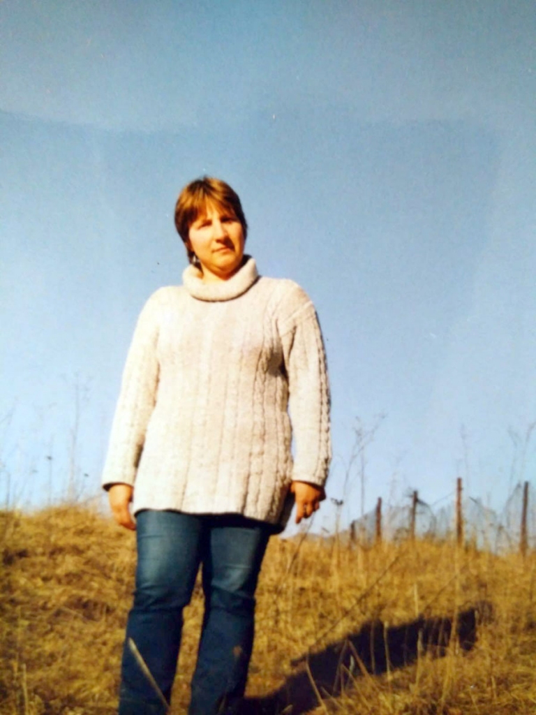 Laima Tamule 2009. gadā netālu no dzimtajām mājām.
Autors: no personiskā albuma