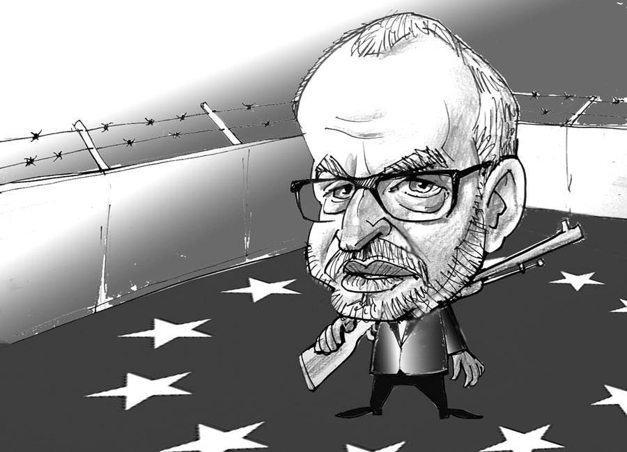 Roberta Zīles un Nacionālās apvienības skatījumā stipras ārējās robežas ir vienīgais ierocis nekontrolētas migrācijas ierobežošanā.
Autors: Vilnis Bulavs