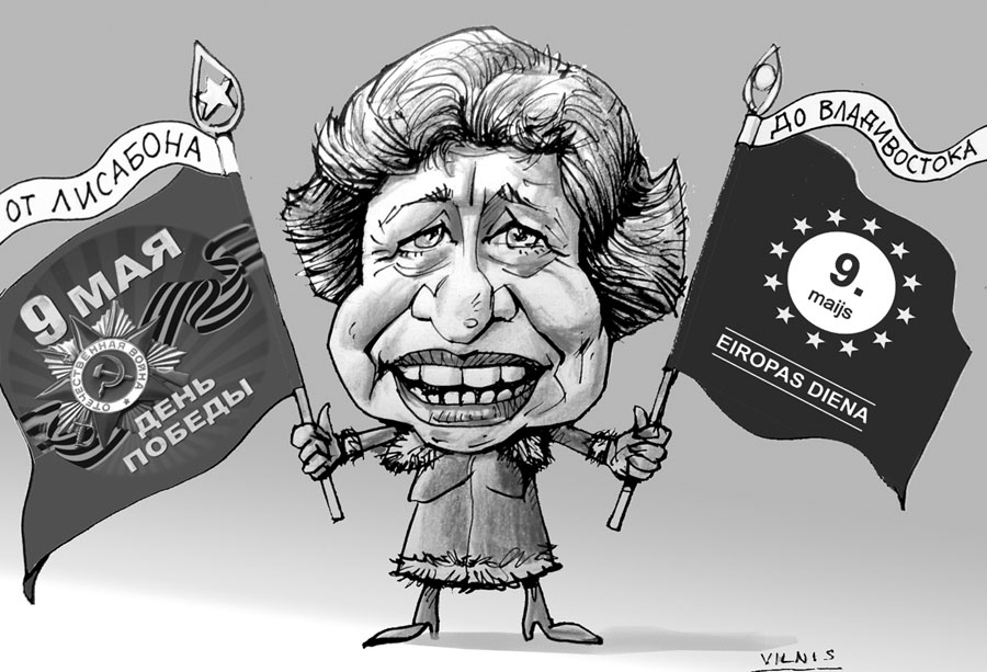 Tatjanas Ždanokas un LKS nākotnes vīzija par Eiropu.
Autors: Vilnis Bulavs