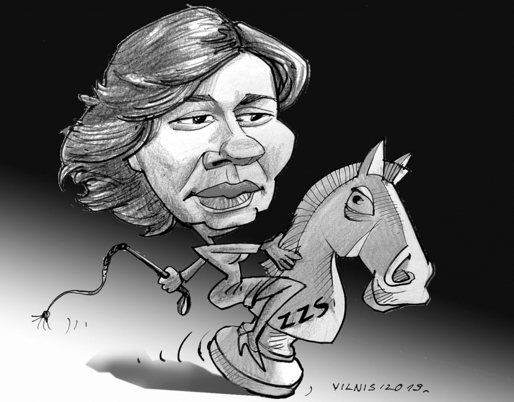 Dana Reizniece-Ozola ir ZZS saraksta līdere, sabiedrības uzmanības lokā – saistībā ar nodokļu reformu.
Autors: Vilnis Bulavs