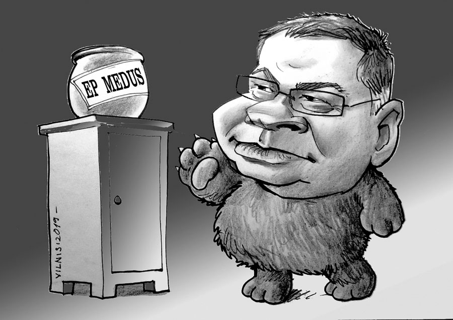 Valdis Dombrovskis un JV apņemas gādāt par Latvijas izaugsmi vienotā Eiropā.
Autors: Vilnis Bulavs