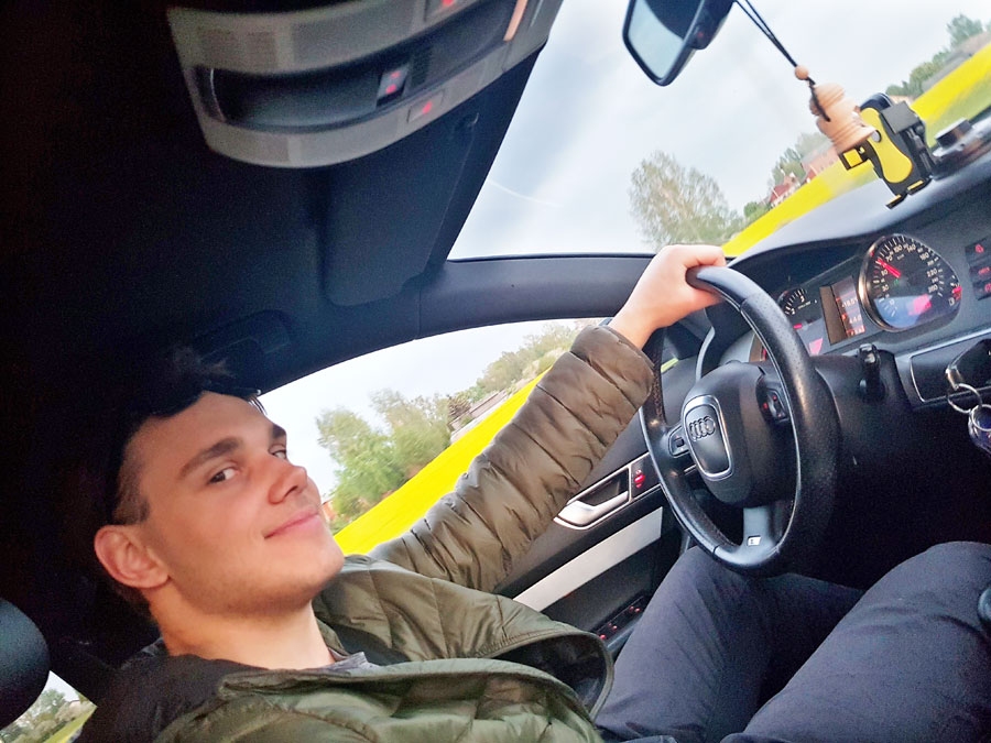 Viktors Priščenko autovadītāja apliecības īpašnieks ir pusotru gadu.
Autors: no personiskā albuma