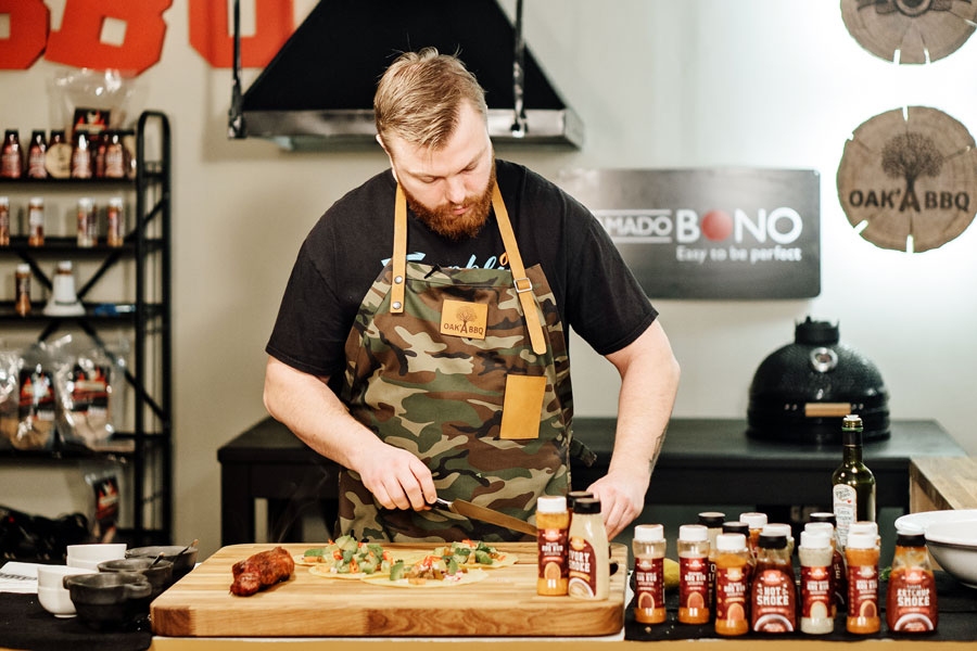 Ražotnē Kristaps Ozols izveidojis virtuvi jaunām receptēm un ciemiņu uzņemšanai.
Autors: no personiskā albuma