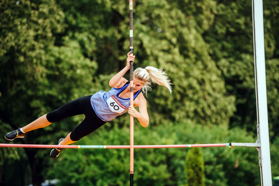 Amanda Skultaite izcīnīja divas sudraba medaļas.
Autors: Guntis Bērziņš,  athletics.lv