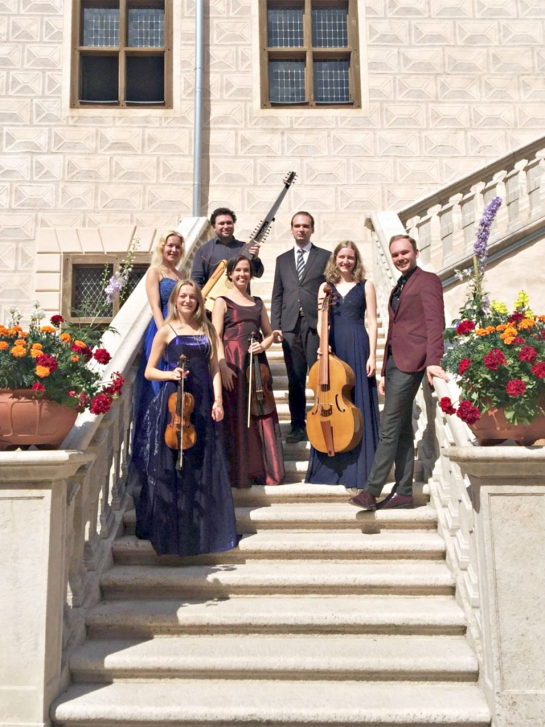 «Neymann Ensemble» 2018. gada festivālā Bauskas pilī.
Autors: no Rīgas Senās mūzikas centra fotoarhīva