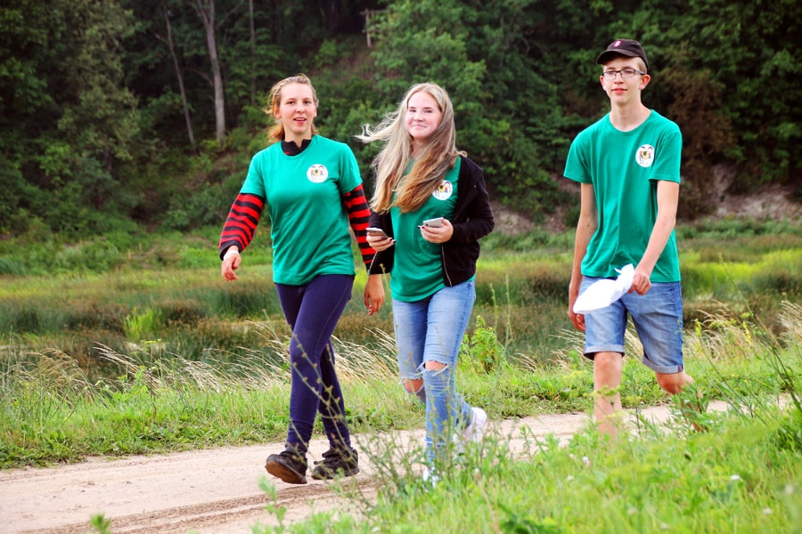 Codes pagasta jaunieši visvairāk meklēja tālākos kontrolpunktus.
Autors: Kaspars Kalējs