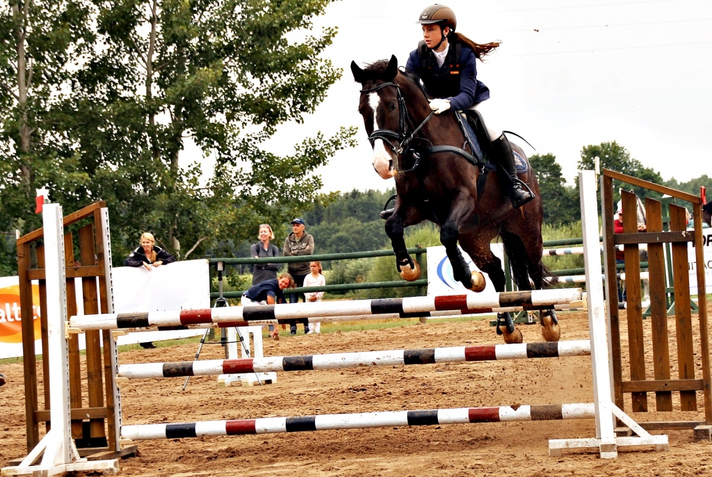 Sacensības «Drostalās» rīko jātniekiem ar ļoti dažādu sacensību pieredzi.
Autors: no «Bauskas Dzīves» arhīva.