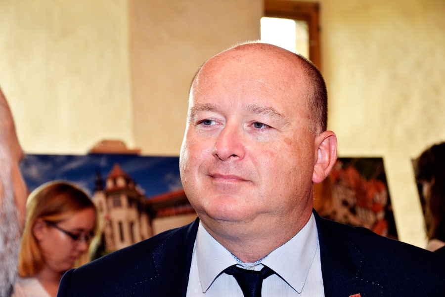 Miroslavs Koseks, Čehijas Republikas vēstnieks Latvijā, piedalījās izstādes atklāšanā Bauskas pilī.
Autors: Ivars Bogdanovs