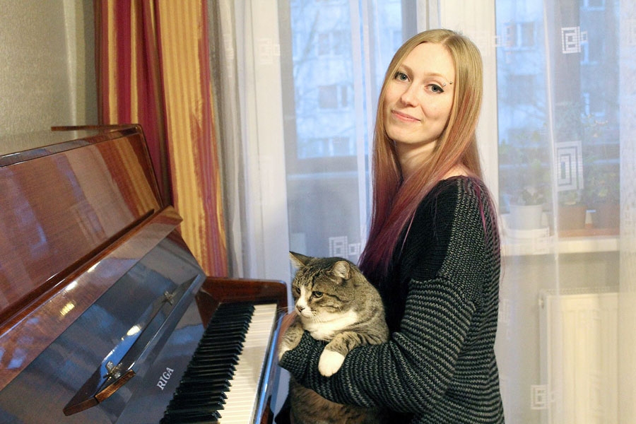 Arita mīl dzīvniekus – jo pūkaināki, jo labāk.
Autors: no personīgā albuma