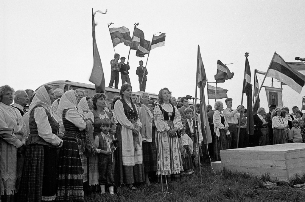Grenctālē pirms 30 gadiem - 1989.gada 23.augustā.
Autors: Arnis Indriks