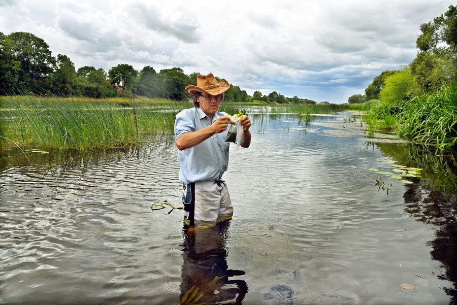 «Bauskas Dzīves» darbinieki Mūsā paņēma paraugus trijās vietās Lietuvā un Latvijā.
Autors: Sandra Danosa