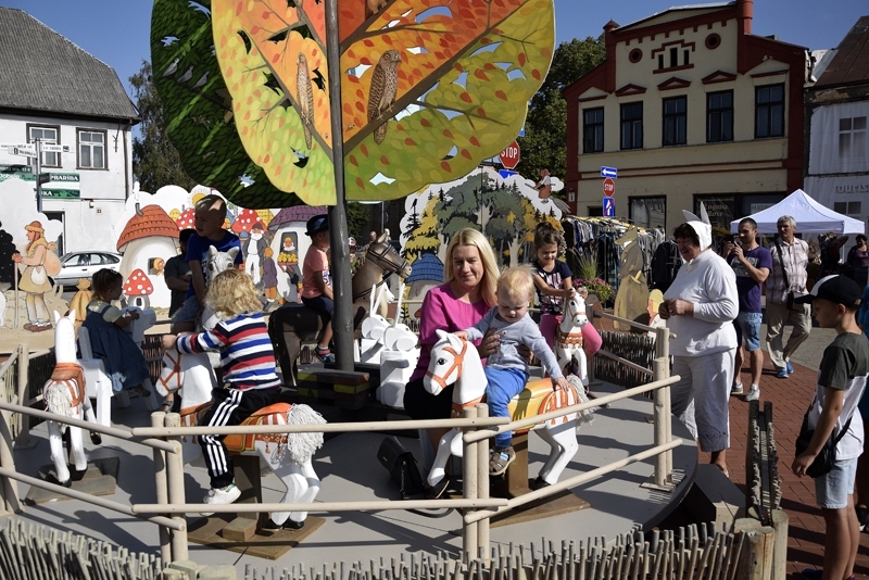 Vecpilsētas pagalmu svētkos Bauskā pērn.
Autors: no „Bauskas Dzīves” arhīva.