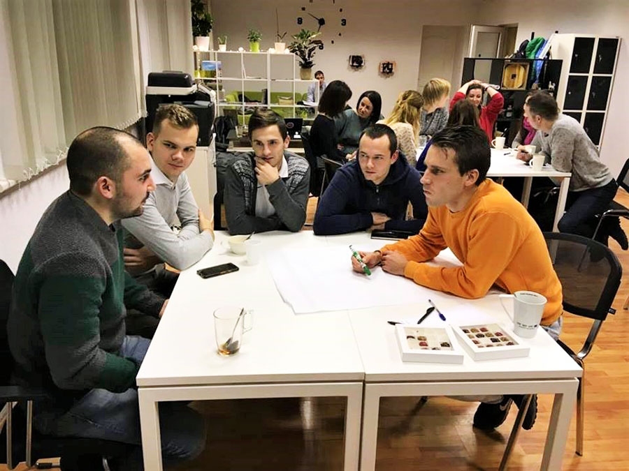 Biznesa inkubatora dalībnieki visaugstāk vērtē sadarbības iespējas un atbalstu inkubatora telpās.
Autors: Publicitātes foto