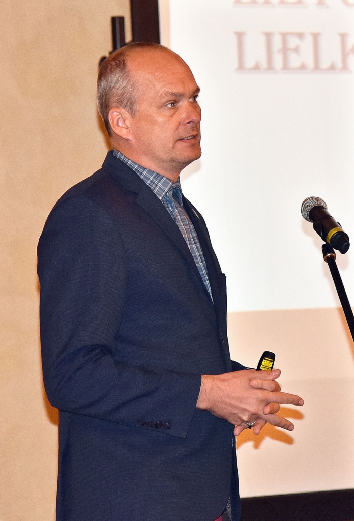 Ernests Vasiļevskis stāstīja par jaunākajiem atklājumiem Lietuvas vēsturē.
Autors: Uldis Varnevičs