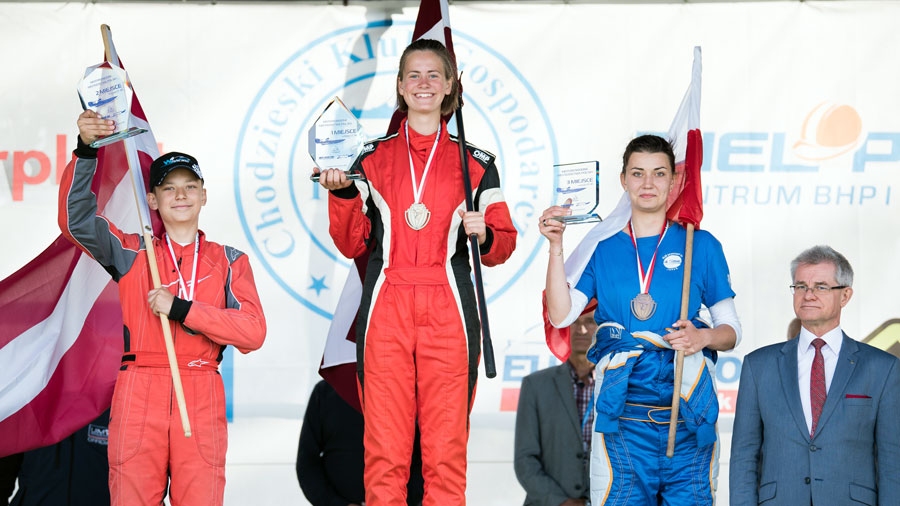 Laura Lakoviča-Lakovica izcīnīja Polijas čempiones titulu GT-30 laivu klasē.
Autors: Viesturs Lācis