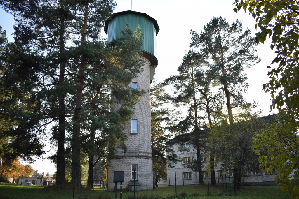 Ūdenstornis Vecumnieku pagasta Misas ciemā.
Autors: Žanna Zālīte