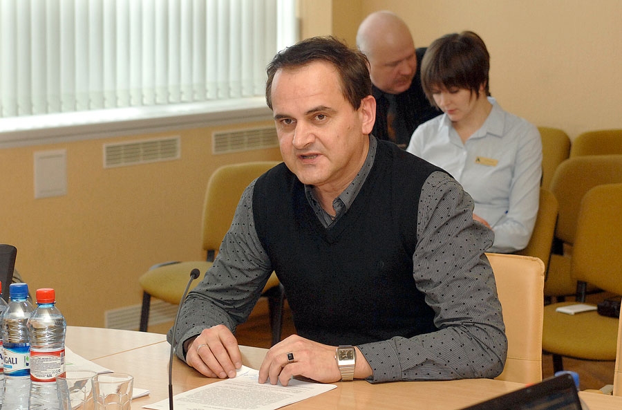 Modris Mākulēns vienā no domes sēdēm 2016. gadā.
Autors: no «Bauskas Dzīves» arhīva