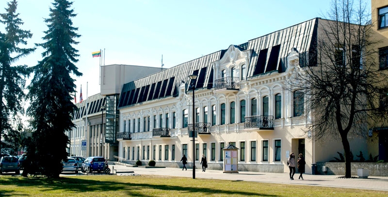 Panevēžas pilsētas domes ēka.
Autors: no pašvaldības arhīva