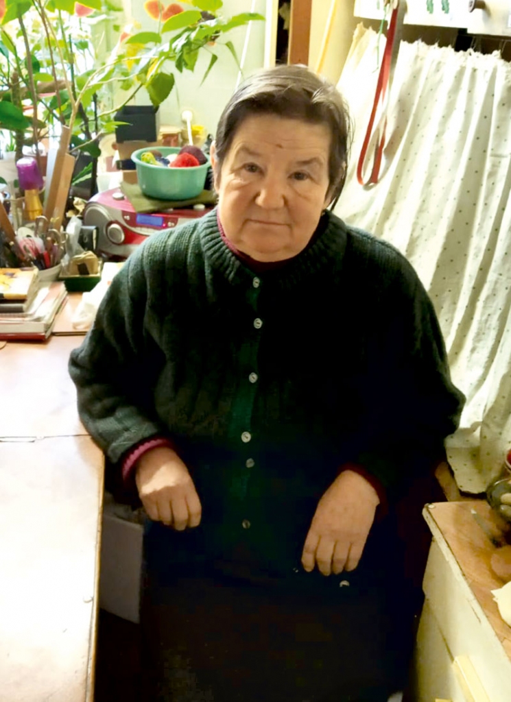 Skaidrītei Gasūnei piemīt amatniecības gēns.
Autors: no ģimenes albuma