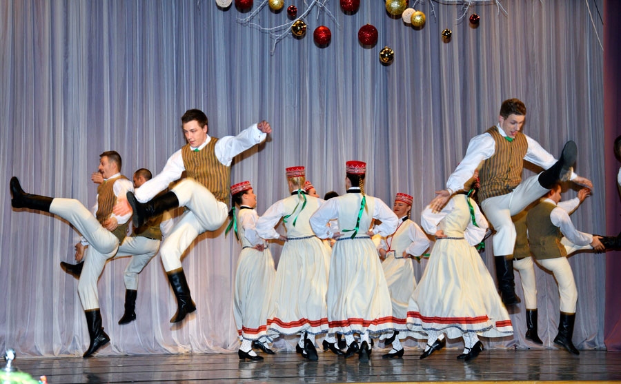 Uzvarētāji šogad – Olaines kultūras centra Jaunolaines kultūras nama jauniešu deju kopa «Kalējs».
Autors: Ivars Bogdanovs