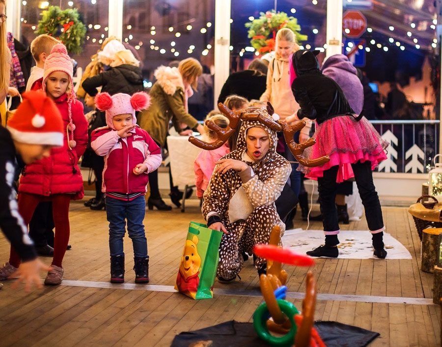 Atrakcijas «Baltajā briedī» kopā ar Briedi.
Autors: Lelde Feldmane-Zajarska