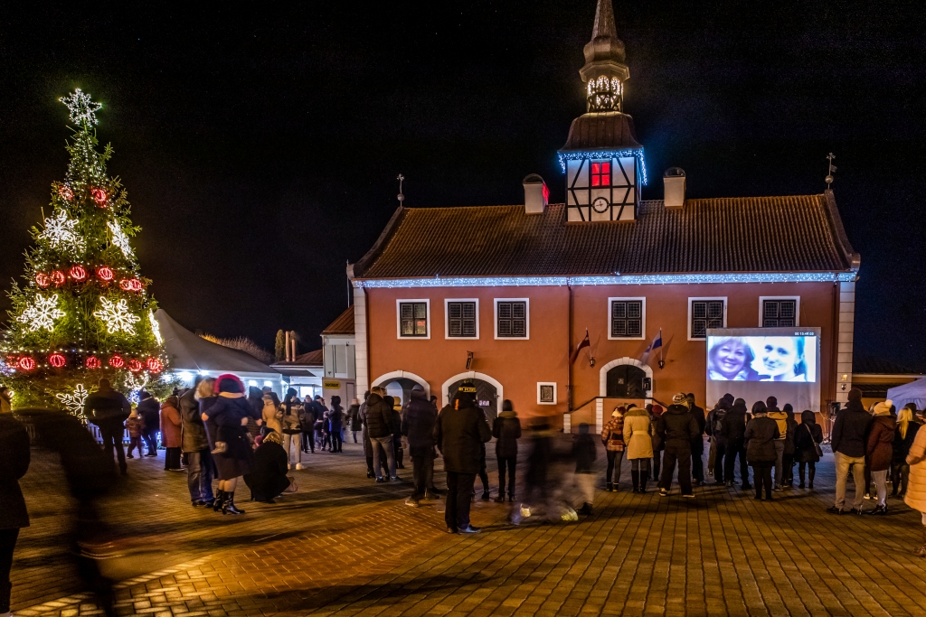 Jaungada nakts Bauskas Rātslaukumā.
Autors: Ģirts Donerblics