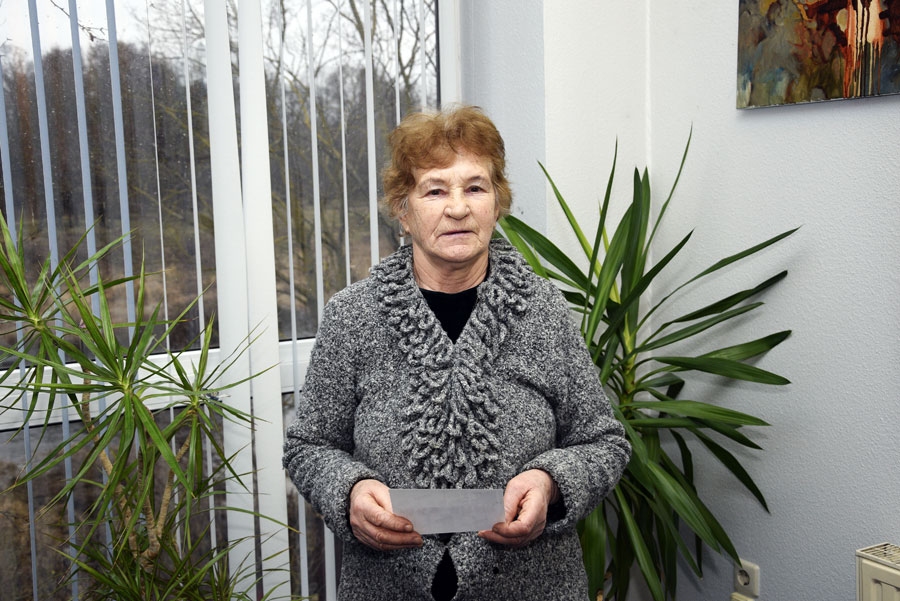 Lidija Zaķe aktīvi darbojas Bauskas lietuviešu biedrībā «Astra».
Autors: Ivars Bogdanovs